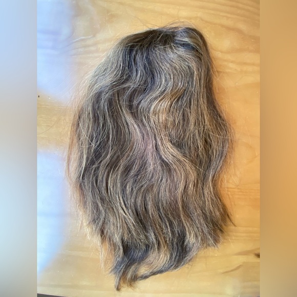 💯 18” REMY GOLDEN BROWN THICK WAVY HUMAN HAIR WIG MONOFILAMENT COMB ATTACHMENT - Picture 10 of 16